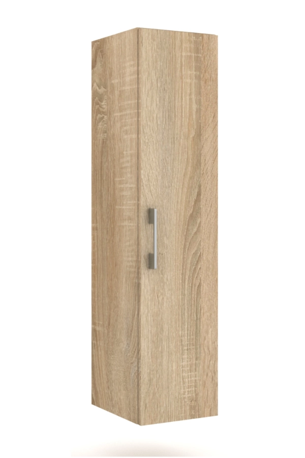 Słupek lazienkowy wiszący LUNA 1D 30 cm Dąb Sonoma